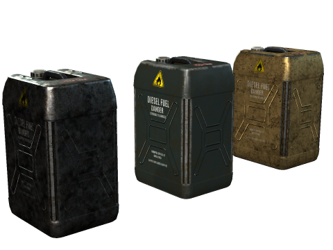 JerryCan 3D मॉडल