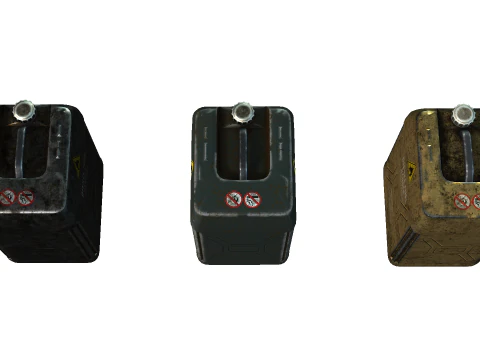JerryCan 3D Model