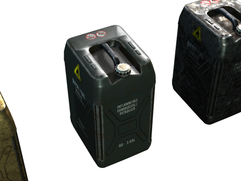 JerryCan 3D मॉडल