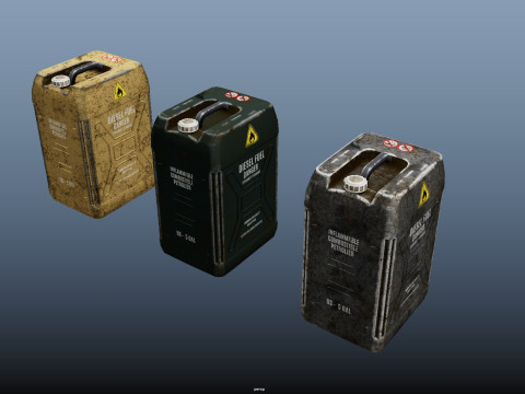 JerryCan 3D मॉडल