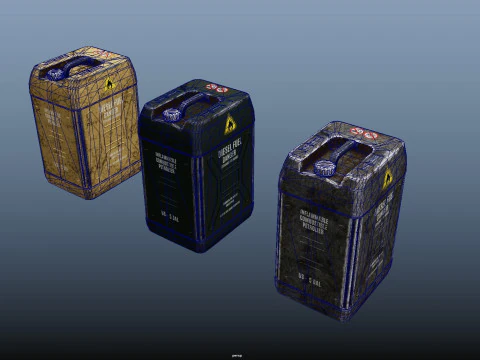 JerryCan 3D Model