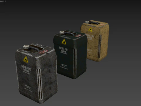 JerryCan 3D Model