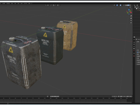JerryCan 3D मॉडल
