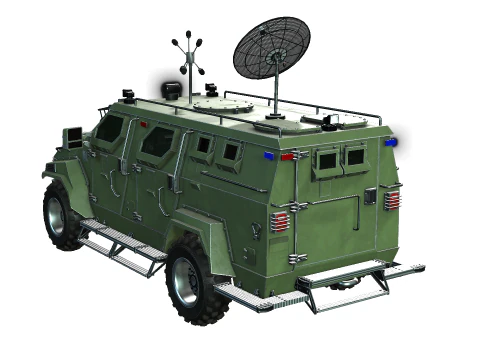 Armored Truck 3D Model