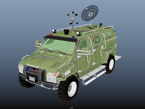 Armored Truck 3Dモデル