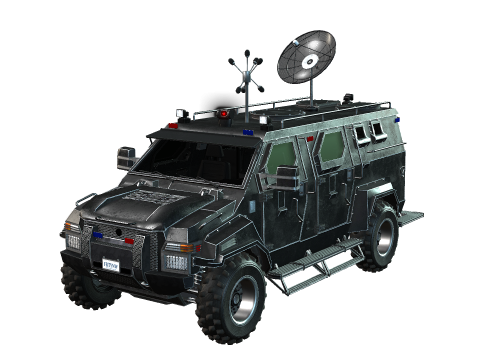Armored Truck 3Dモデル