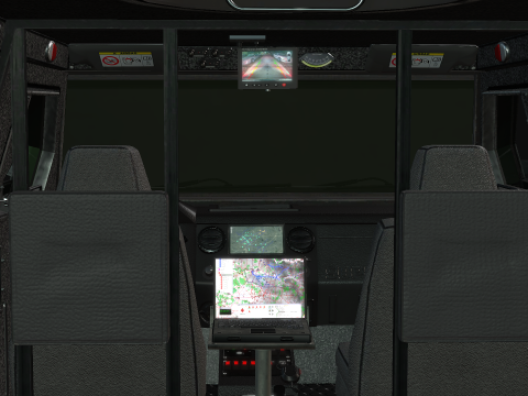 Armored Truck Model 3D