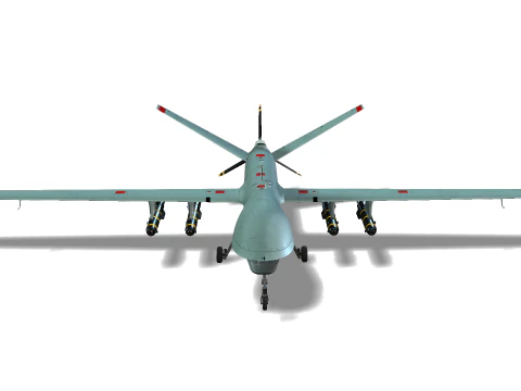 Reaper Drone 3D Model