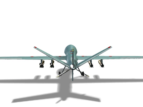 Reaper Drone 3D Model
