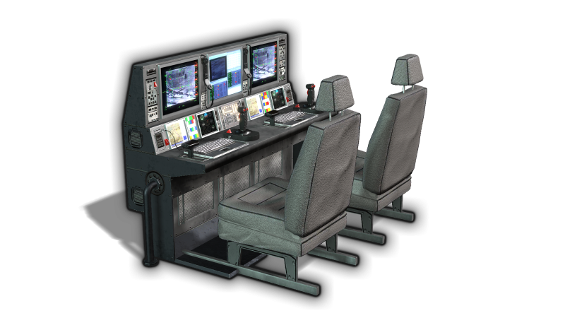 Drone Console 3D Модель .c4d .max .obj .3ds .fbx .stl .blend 
