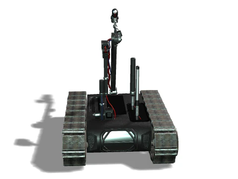 Tracked robot 3D Model
