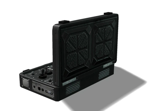 Tracked robot 3D Model