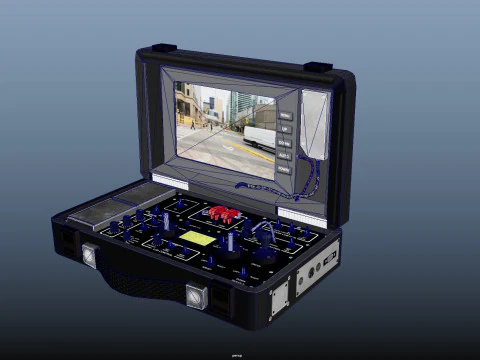 Tracked robot 3D Model