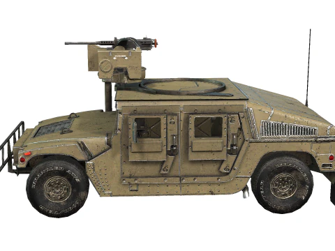 Humvee Modello 3D
