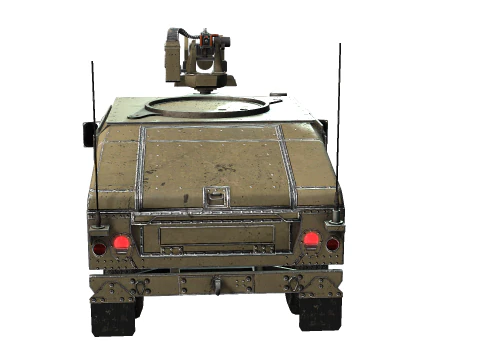 Humvee Modello 3D