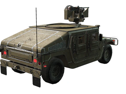 Humvee Modello 3D