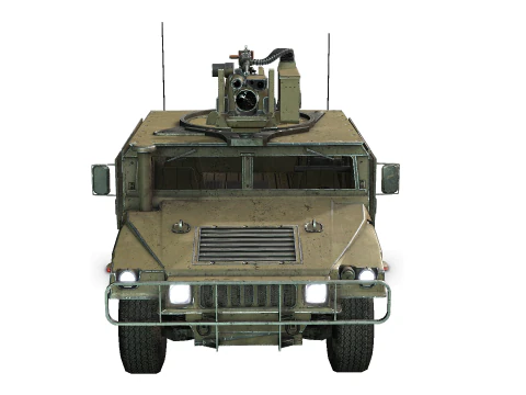 Humvee Modello 3D