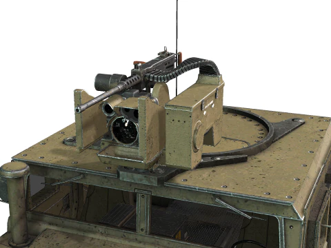 Humvee Modello 3D