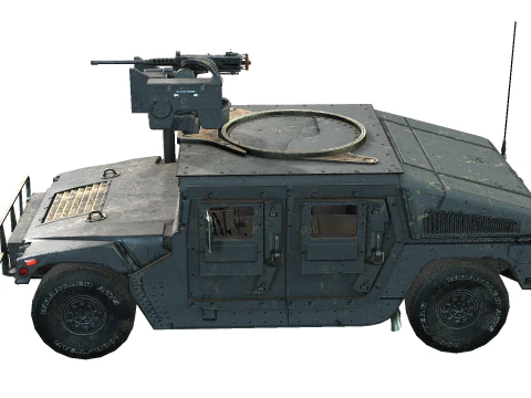 Humvee Modello 3D