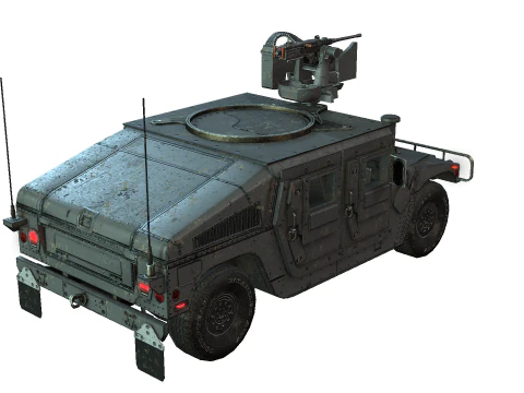 Humvee Modello 3D