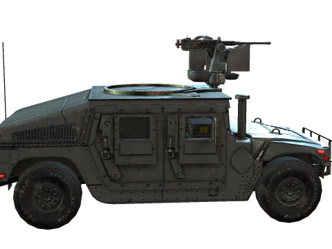 Humvee Modello 3D