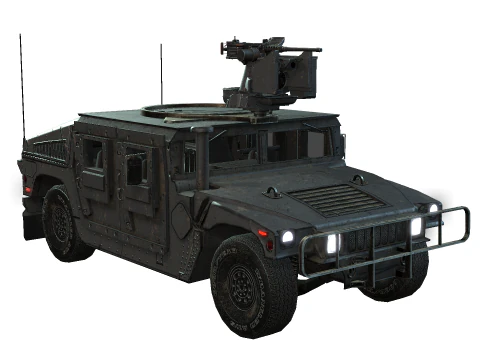 Humvee Modello 3D