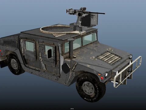 Humvee Modello 3D