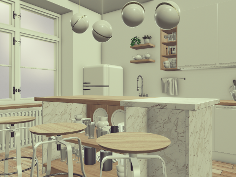 Apartment Modèle 3D