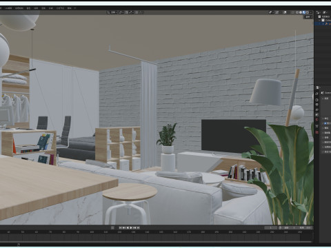 Apartment Modèle 3D