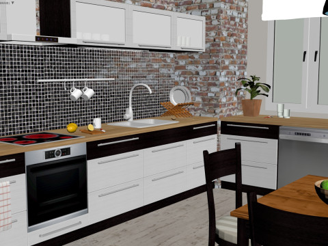 Kitchen 3Dモデル
