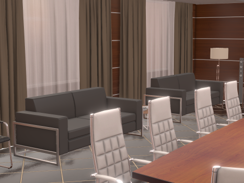Conference Room 3D Model