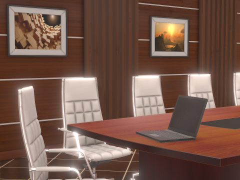 Conference Room 3D Model