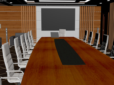 Conference Room 3D Model