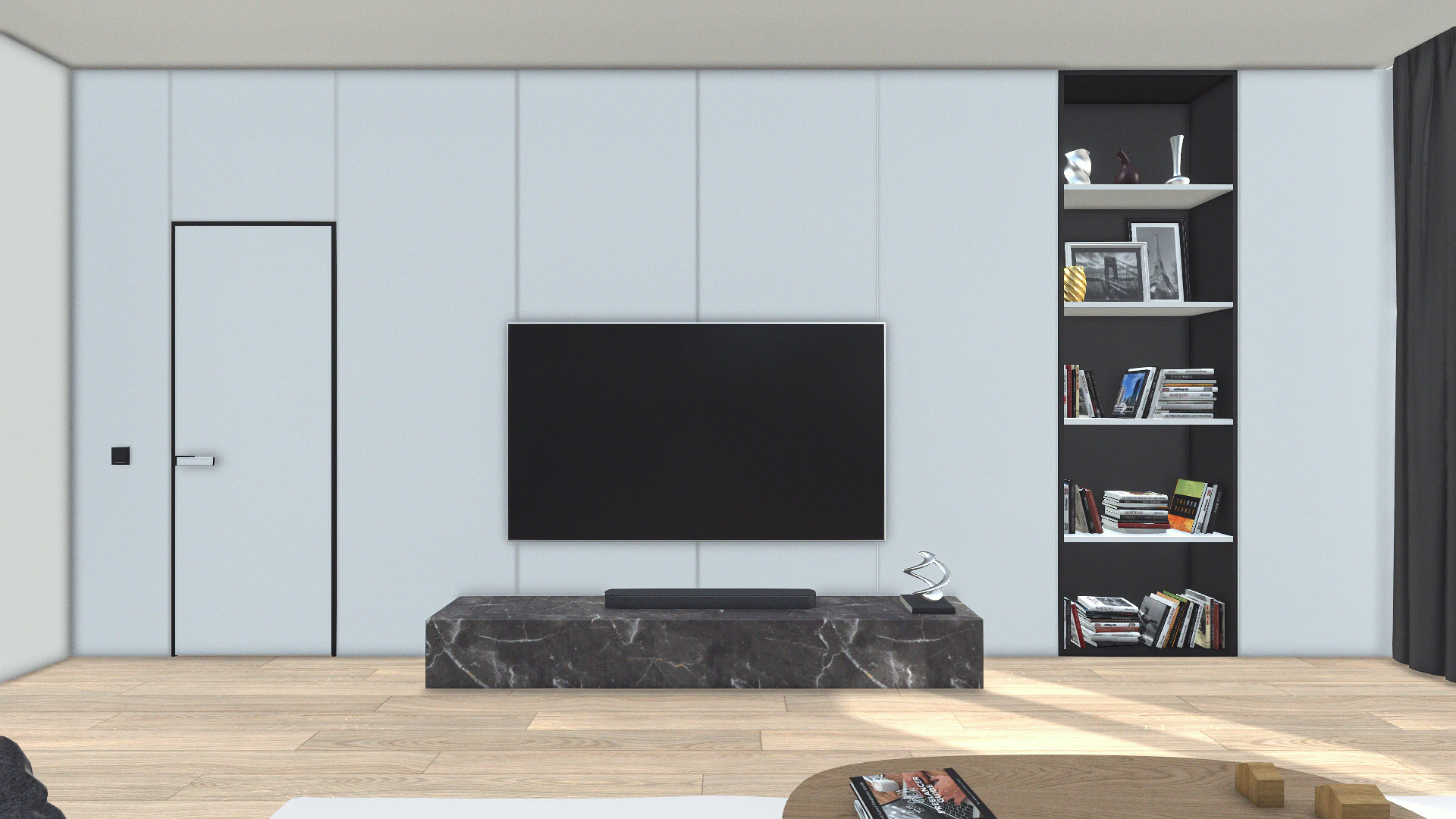 Modern Interior 3D Model .c4d .max .obj .3ds .fbx .stl .blend 