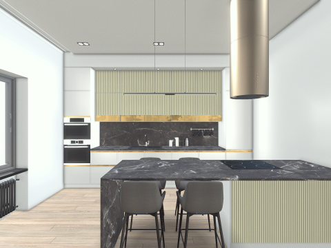 Modern Interior 3D-Modell