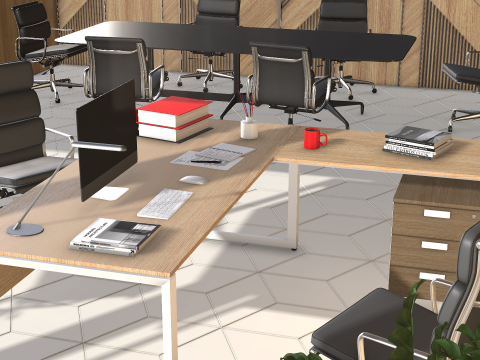 Office Model 3D