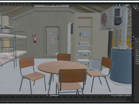 Nuclear Bomb Shelter Modèle 3D