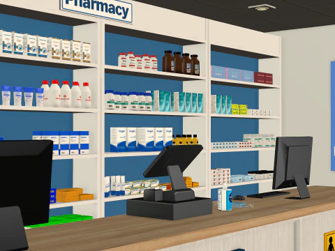 Medicinale Modello 3D