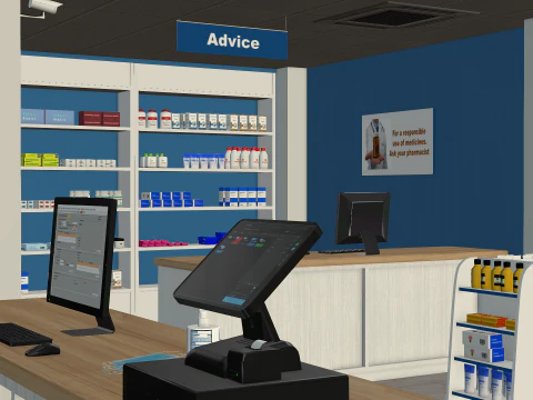 M&eacute;decine Modèle 3D