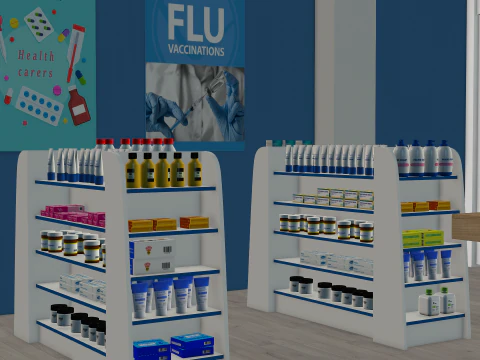 M&eacute;decine Modèle 3D