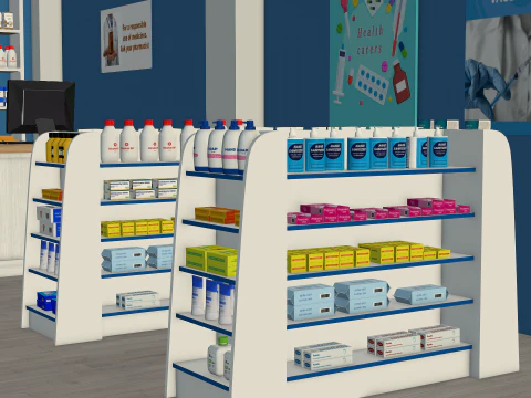 M&eacute;decine Modèle 3D