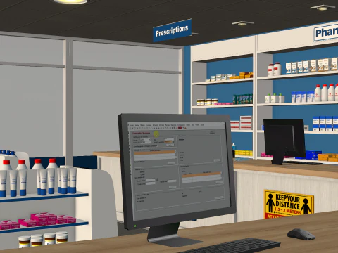 M&eacute;decine Modèle 3D