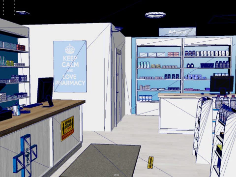 M&eacute;decine Modèle 3D