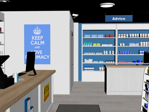 M&eacute;decine Modèle 3D