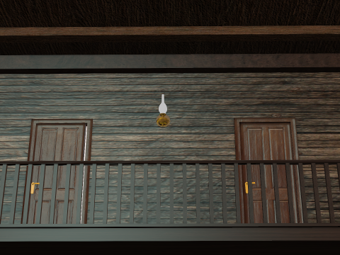 Western Saloon 3D 模型