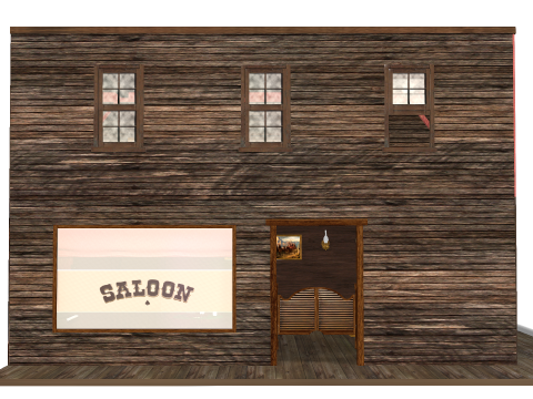 Western Saloon 3D 模型