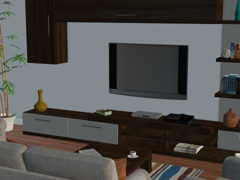 Living Room 3D Model