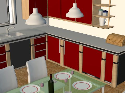 Kitchen Modelo 3D