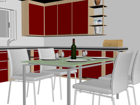 Kitchen Modelo 3D