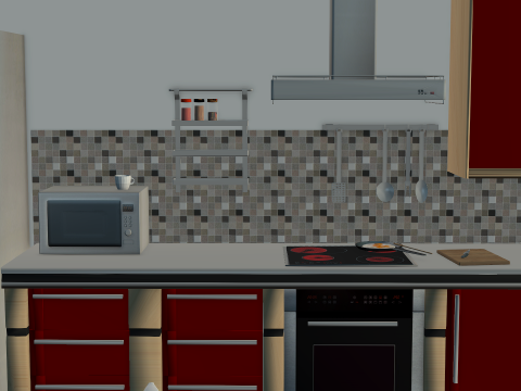 Kitchen Modelo 3D